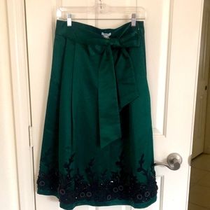 Kate spade silk skirt